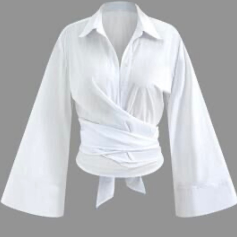 2pc formal wear bell sleeve top and long skirt size 10